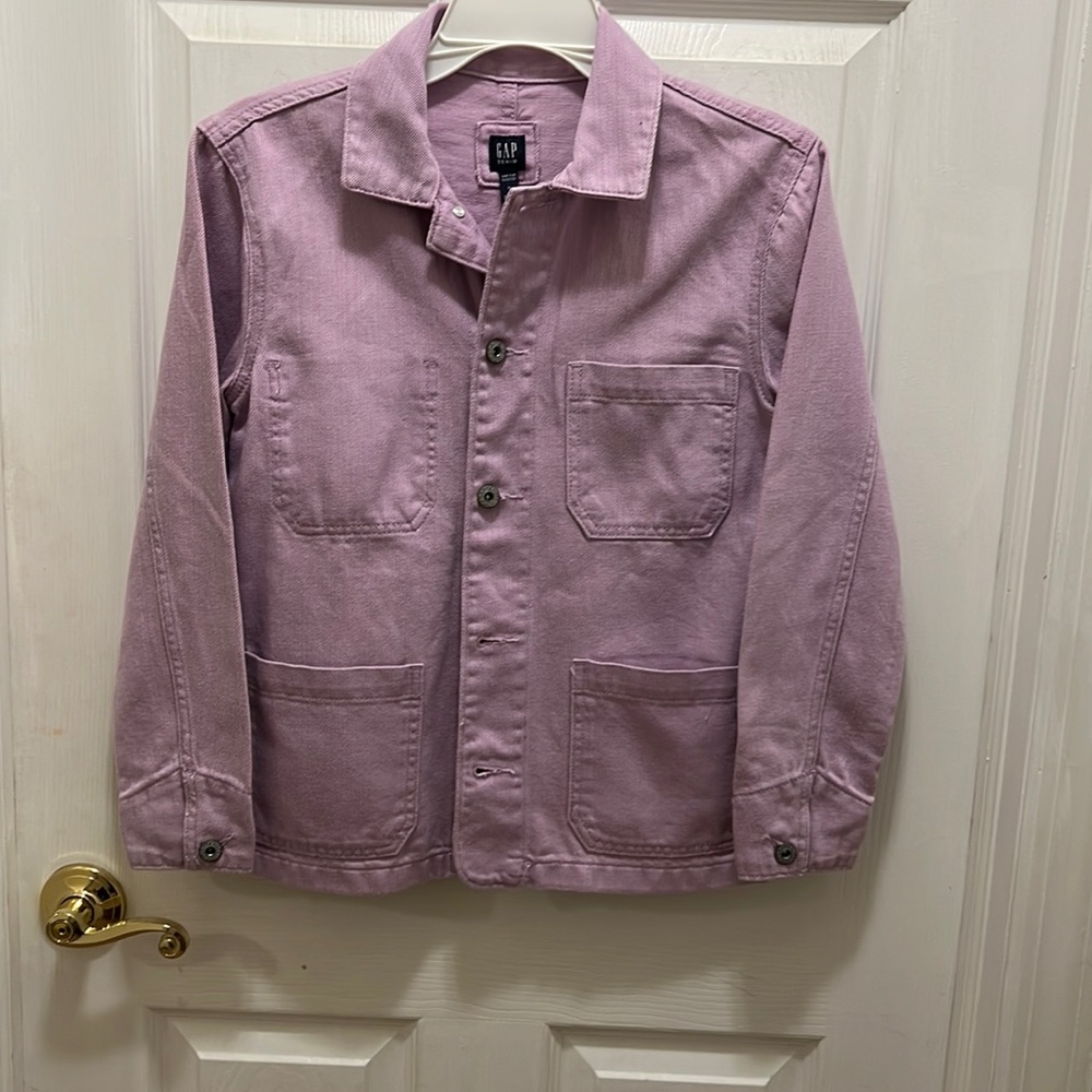 Gap lavender denim jacket